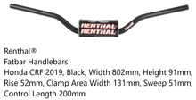 Load image into Gallery viewer, RENTHAL-FATBAR HANDLEBARS