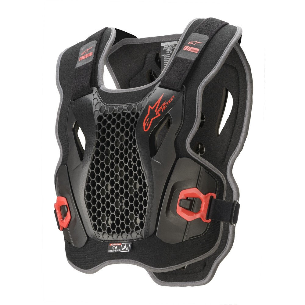 ALPINESTARS BIONIC ACTION CHEST PROTECTOR BLACK/RED