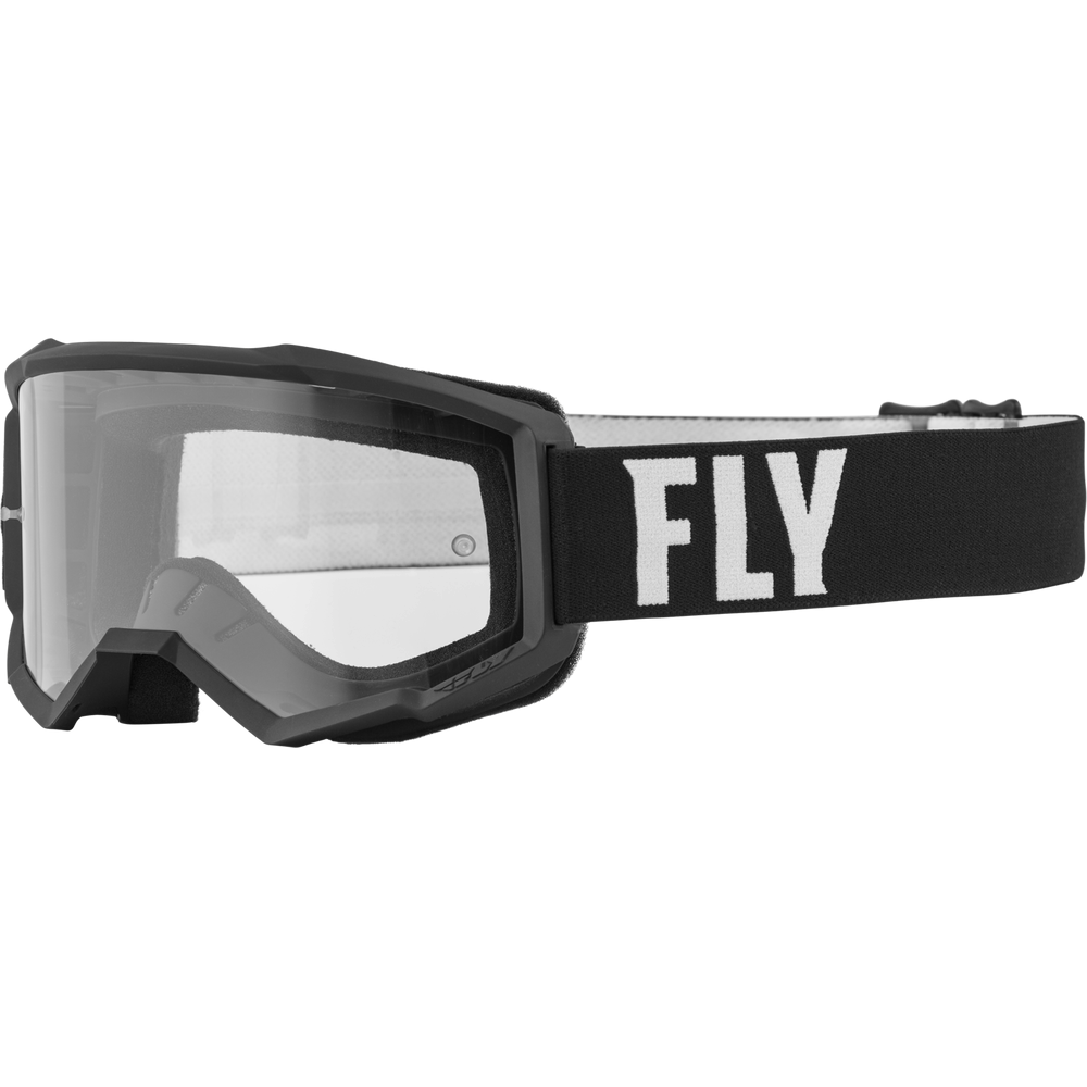 2022 FLY RACING FOCUS YOUTH GOGGLE BLACK/WHITE